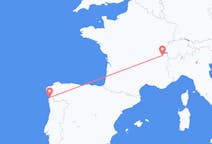 Flyg från Genève, Schweiz till Vigo, Spanien