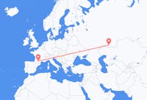 Flights from Orenburg, Russia to Toulouse, France