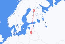 Flights from Vilnius in Lithuania to Kajaani in Finland