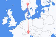 Flights from Bolzano to Oslo