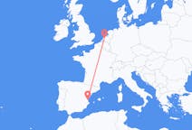 Flüge von Valencia, Spanien nach Rotterdam, die Niederlande