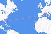 Flyreiser fra Orlando, USA til Alghero, Italia