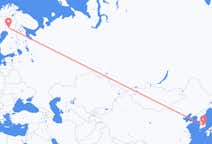 Flyrejser fra Daegu til Rovaniemi