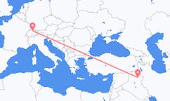 Flights from Kirkuk to Zurich