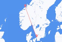 Vluchten van Ängelholm naar Kristiansund