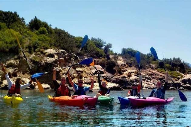 Aventura en kayak de mar en Poros