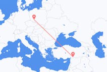 Flyreiser fra Wrocław, Polen til Gaziantep, Tyrkia