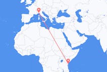 Flights from Mombasa to Genoa
