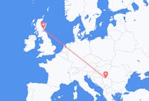 Flyrejser fra Dundee til Beograd