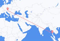 Flights from Bokpyin, Myanmar (Burma) to Graz, Austria