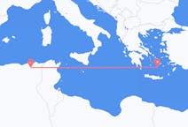 アルジェリアのから コンスタンティーヌ、ギリシャのへ サントリーニ島フライト