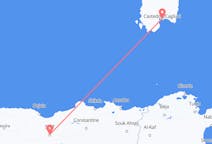 Flyrejser fra Sétif, Algeriet til Cagliari, Italien