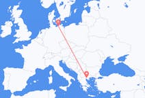 Flights from Rostock, Germany to Thessaloniki, Greece