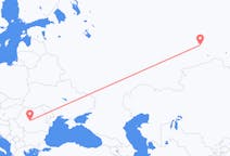 Flights from Sibiu, Romania to Tyumen, Russia