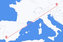Lennot Sevillasta Wieniin