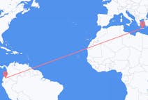 Flights from Quito, Ecuador to Heraklion, Greece