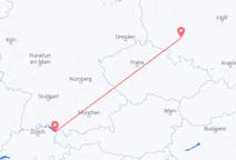 Flights from Wrocław, Poland to Thal, Switzerland
