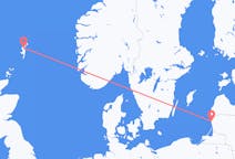 Fly fra Shetland Islands til Palanga