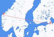 Flyg från Sankt Petersburg till Volda