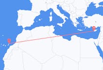Flyrejser fra Pafos til Lanzarote