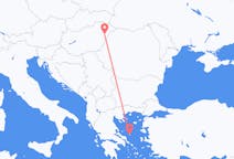 Flyg från Debrecen till Skyros
