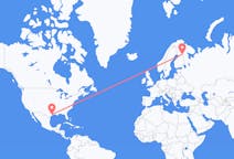 Flights from Houston to Kuusamo