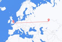 Flights from Kostanay, Kazakhstan to London, England