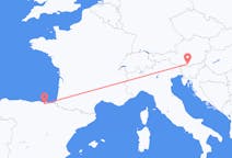 Flights from Bilbao, Spain to Klagenfurt, Austria