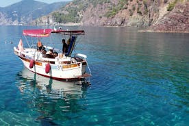 Eftermiddagsbådtur til Cinque Terre med brunch ombord