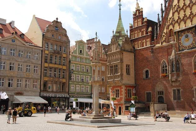 Transfert privé de Varsovie à Wroclaw avec 2h de visite