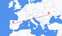 Flyg från Salamanca till Iași