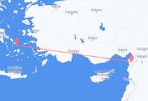 Flights from Hatay Province, Turkey to Mykonos, Greece