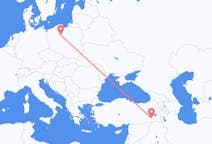 Flights from Siirt, Turkey to Bydgoszcz, Poland