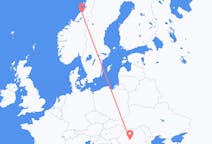 Flights from Namsos, Norway to Sibiu, Romania