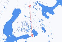 Flyreiser fra St. Petersburg, Russland til Kuusamo, Finland