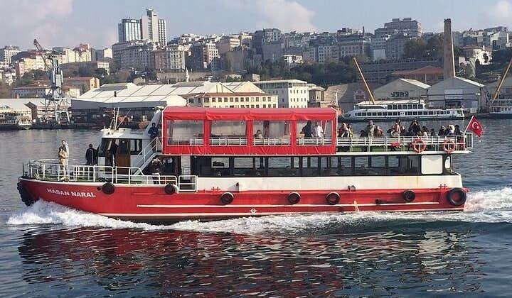 Bosphorus tour İstanbul 3 Hours Tour With 1 Hour Stop in Asia Side for Shopping