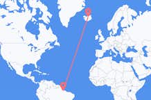 Flyreiser fra Belém, Brasil til Akureyri, Island