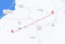 Flights from Vilnius, Lithuania to Szymany, Szczytno County, Poland