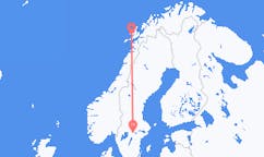 Fly fra Stokmarknes til Örebro