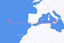 Flights from Comiso, Italy to Ponta Delgada, Portugal