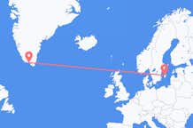 Flyg från Visby till Qaqortoq