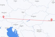 出发地 罗马尼亚从 克卢日纳波卡目的地 奥地利因斯布鲁克的航班