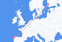 Flyreiser fra Åbo, Finland til Vigo, Spania