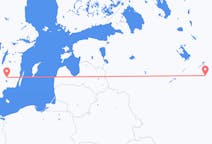 Flights from Ivanovo, Russia to Växjö, Sweden