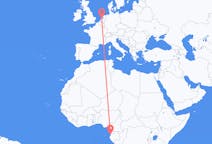 Flyg från Libreville, Gabon till Amsterdam, Nederländerna