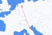 Flyreiser fra Münster, Tyskland til Forli, Italia