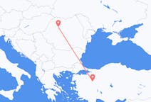 Vols depuis Kutahya, Turquie vers Cluj-Napoca, Roumanie