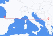 Flights from from Pristina to San Sebastian
