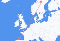 Flights from Asturias, Spain to Östersund, Sweden