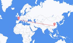 Flights from Yueyang, China to Bordeaux, France